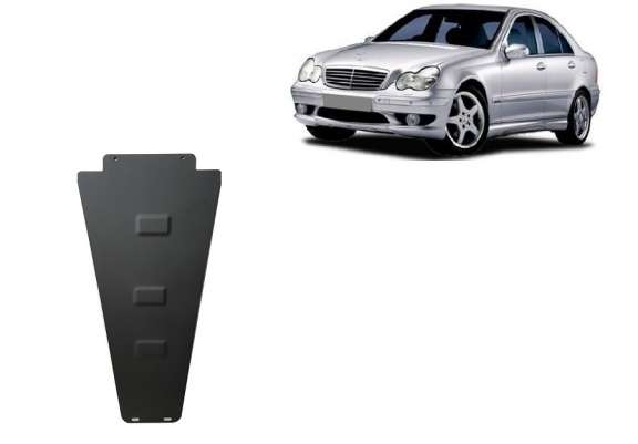 Unterfahrschutz aus Stahl für Automatikgetriebe der Marke Mercedes C-Clasee W203