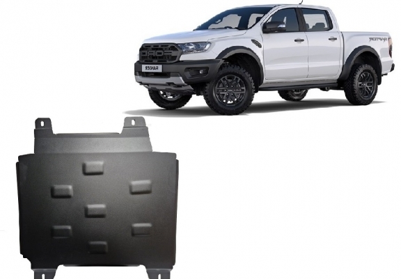 Stahl Getriebe Schutz für Ford Ranger Raptor