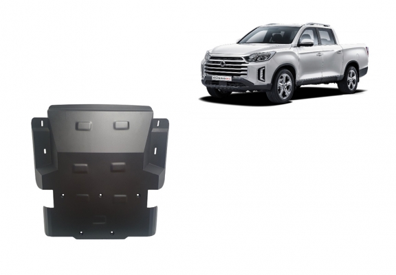 Unterfahrschutz für Motor der Ssangyong Musso Grand