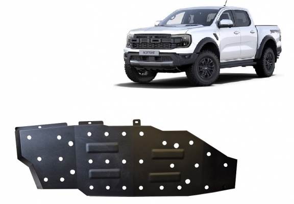 Stahlschutz für Treibstofftank der Marke Ford Ranger Raptor