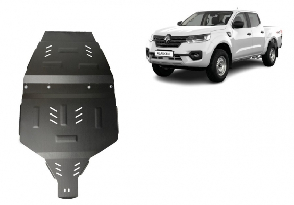 Stahl Getriebe Schutz für Renault Alaskan