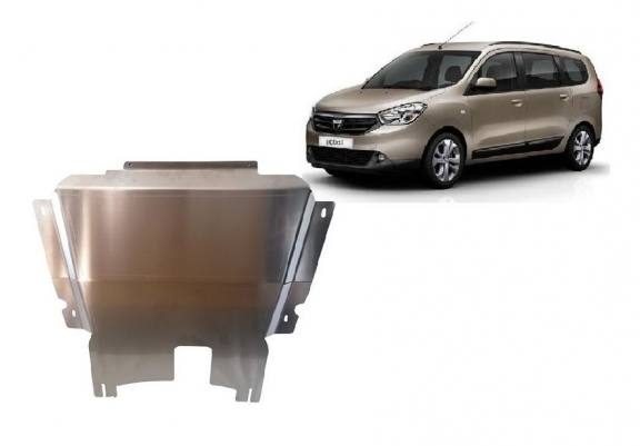 Aluminium Unterfahrschutz für Motor der Marke DACIA LODGY