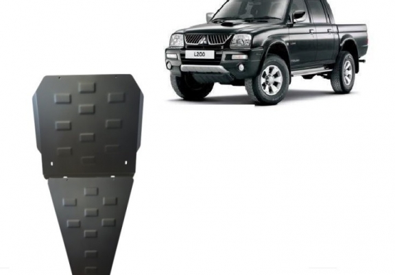 Unterfahrschutz für Getriebe und Differential aus Mitsubishi L 200