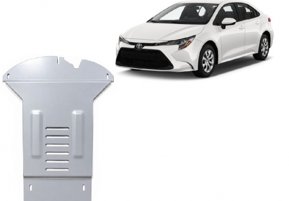 Aluminium-Katalysatorschutz / Kat-Schloss für Toyota Corolla