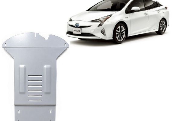 Aluminium-Katalysatorschutz / Kat-Schloss für Toyota Prius