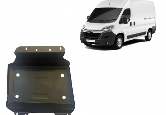 Stahlschutz für Treibstofftank der Citroen Jumper