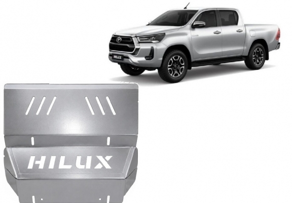 Kühlerschutz für unten aus Aluminium für Toyota Hilux Invincible