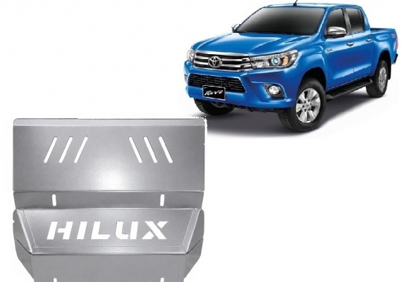 Kühlerschutz für unten aus Aluminium für Toyota Hilux Revo