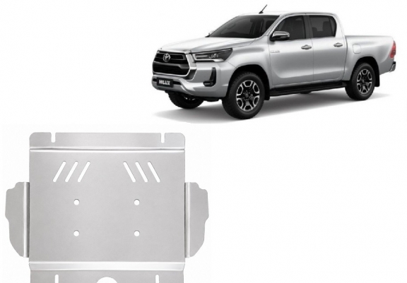 Aluminium Unterfahrschutz für Motor der Marke Toyota Hilux Invincible
