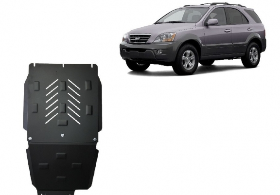 Unterfahrschutz für Getriebe und Differential aus  Kia Sorento
