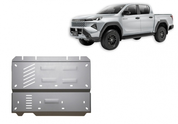 Aluminium Differentialschutz für Toyota Hilux