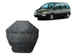 Unterfahrschutz für Motor und Getriebe aus Stahl für  Lancia Zeta