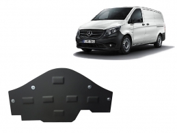 Unterfahrschutz aus Stahl für Stop&Go system Mercedes V-Class W447, 4x2, 1.6 D