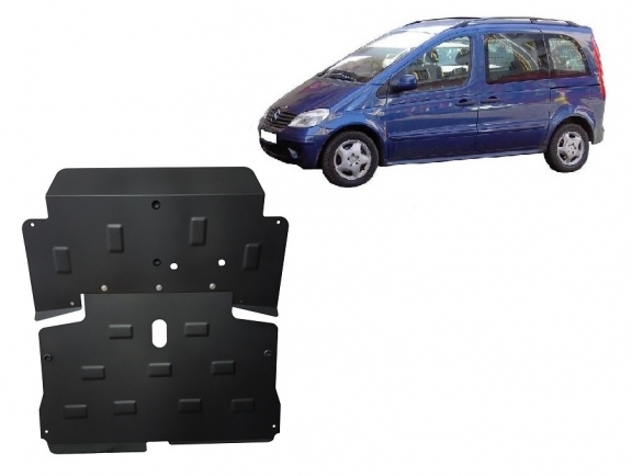 Unterfahrschutz für Motor und Getriebe aus Stahl für  Mercedes Vaneo W414