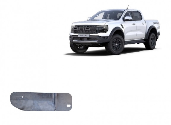 Aluminium schutz für Kraftstofffilter für der Marke Ford Ranger Raptor