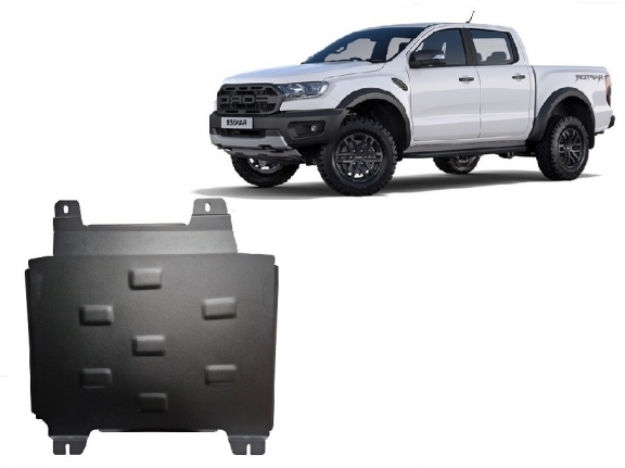 Stahl Getriebe Schutz für Ford Ranger Raptor