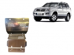 Aluminium Unterfahrschutz für Motor der Marke Toyota Land Cruiser J120