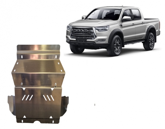 Aluminium Unterfahrschutz für Motor der Marke Jac T8