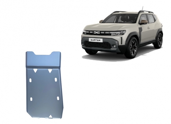 Aluminium Differentialschutz für Dacia Duster 4x4