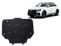 Stahl Getriebe Schutz für  Audi Q8