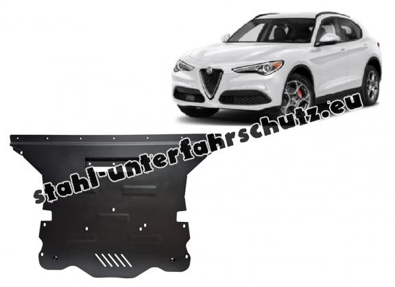 Unterfahrschutz für Motor der Marke Alfa Romeo Stelvio