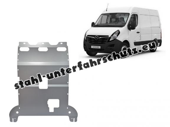 Aluminium Unterfahrschutz für Motor und Getriebe für den Opel Movano C 