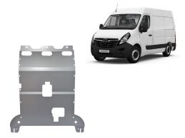 Aluminium Unterfahrschutz für Motor und Getriebe für den Opel Movano C 