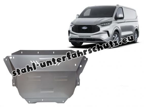 Aluminium Unterfahrschutz für Motor und Getriebe für den Ford Transit Custom