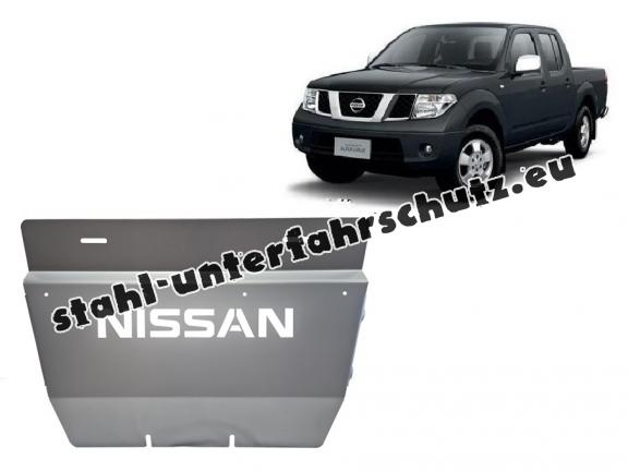 Unterer Aluminium-Kühlerschutz für den Nissan Navara D40