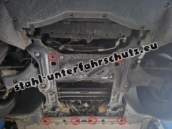 Unterfahrschutz für Motor der Marke Volkswagen ID 4
