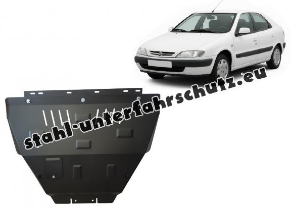 Unterfahrschutz für Motor und Getriebe aus Stahl für   Citroen Xsara