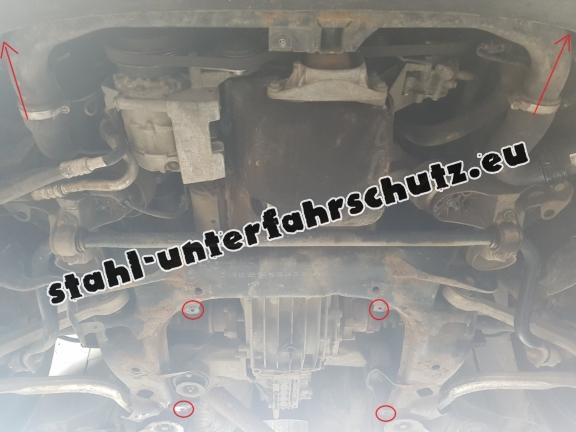 Unterfahrschutz für Motor der Marke Audi A4 B6 - Aktionspaket