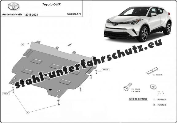 Unterfahrschutz für Motor der Marke Toyota C-HR