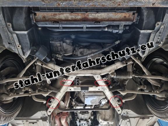 Unterfahrschutz für Motor der Marke BMW Seria5 E39