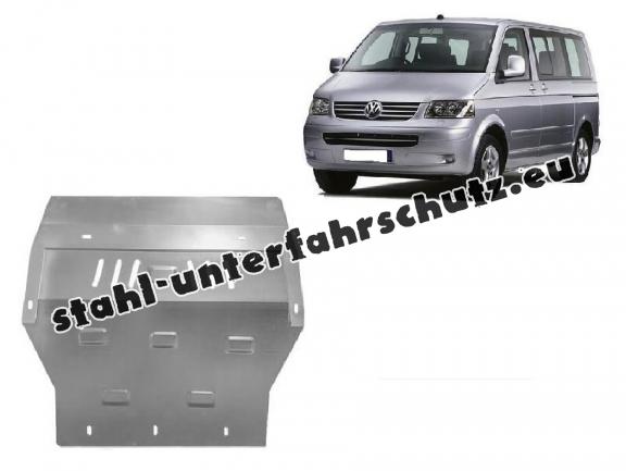Unterfahrschutz aus verzinktem Stahl für Motor der Marke Volkswagen Transporter T5 Caravelle