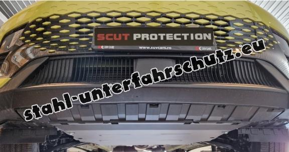 Aluminium Unterfahrschutz für Motor der Marke BAIC Beijing X75