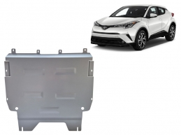 Aluminium Unterfahrschutz für Motor der Marke Toyota C-HR