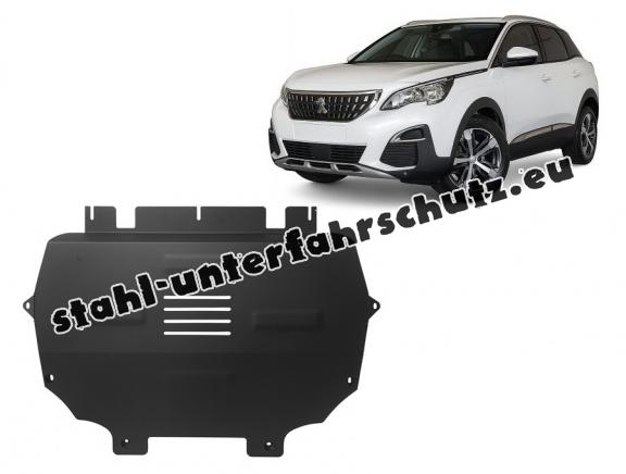 Unterfahrschutz für Motor und Getriebe aus Stahl für  Peugeot 3008