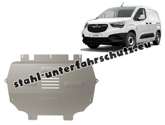 Aluminium  Unterfahrschutz Opel Combo E