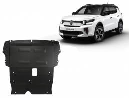 Unterfahrschutz für Motor und Getriebe aus Stahl für Citroen C3 Aircross