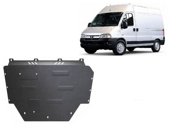 Unterfahrschutz für Motor der Marke Peugeot Boxer