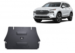 Stahlschutz für Katalysator der Marke Hyundai Santa Fe