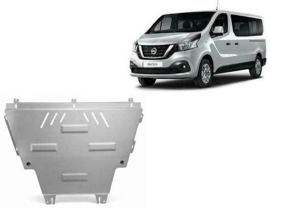 Aluminium  Unterfahrschutz Nissan NV300 