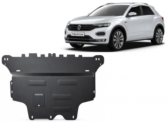 Unterfahrschutz für Motor der Marke Volkswagen T-Roc - Automatikgetriebe