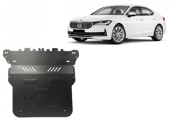 Unterfahrschutz für Motor der Marke Skoda Superb 4