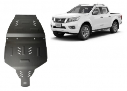 Stahl Getriebe Schutz für Nissan Navara NP300 - D23