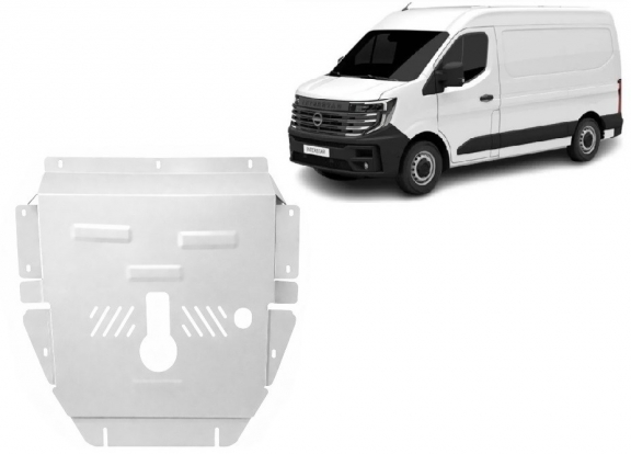 Aluminium  Unterfahrschutz Nissan Interstar 