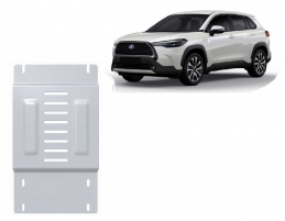 Aluminium-Katalysatorschutz / Kat-Schloss für Toyota Corolla Cross