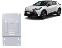 Aluminium-Katalysatorschutz / Kat-Schloss für Toyota C-HR