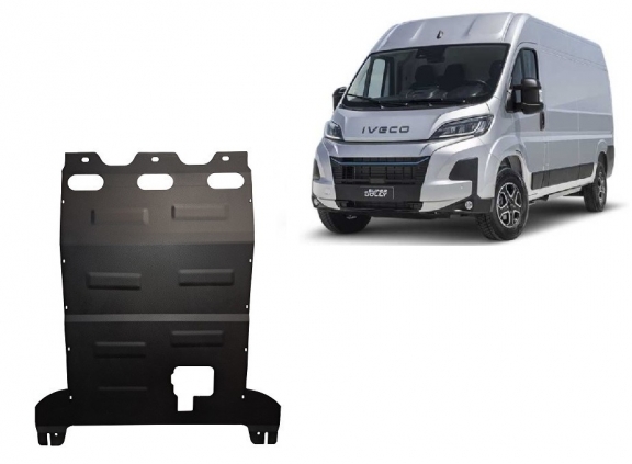 Unterfahrschutz für Motor der Marke Iveco eSuperJolly